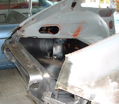 Boot Restoration on 63 Jaguar Xke Restoration